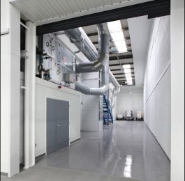 Warehouse Ducts and Services: Click Here To View Larger Image