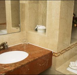 Hotel Bathroom Tiling: Click Here To View Larger Image