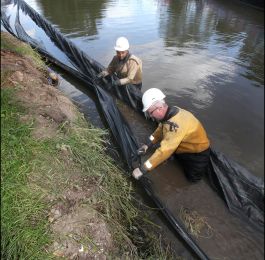 Repairing the Canal Bank, Derby: Click Here To View Larger Image
